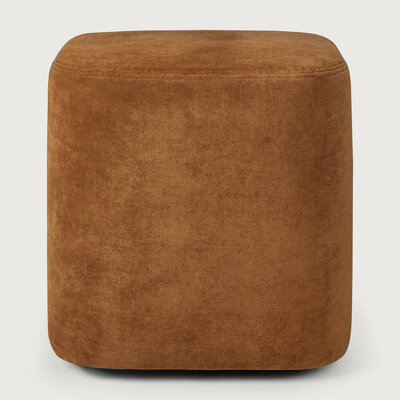 Ethnicraft Cube Poef Cinnamon