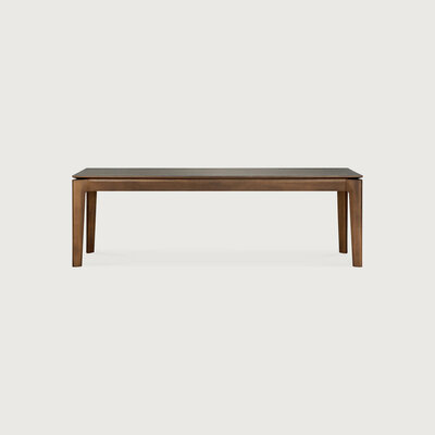 Ethnicraft Bok Bench Varnished Teak Brown 146cm