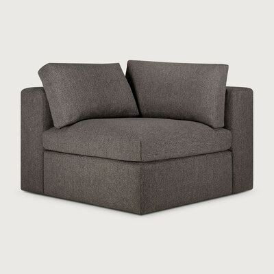 Ethnicraft Mellow Modular Sofa Granite Eco Fabric 90 Graden Hoek