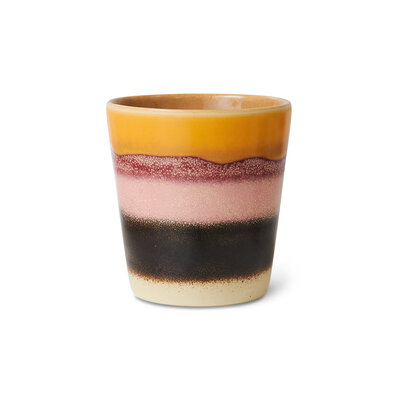 HKLIVING 70s ceramics: coffee mug sunset