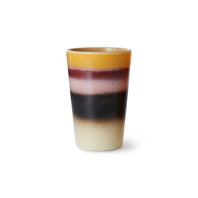 HKLIVING 70s ceramics: tea mug, sunset