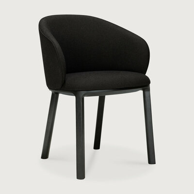 Ethnicraft Unda Stoel Charcoal