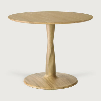 Ethnicraft Torsion dining table Eikenhout 90cm