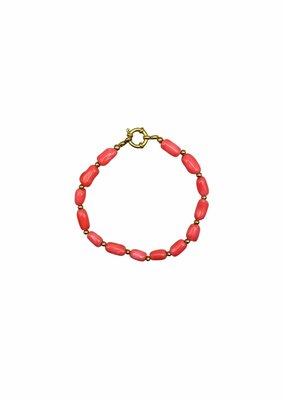 Bonnie Studios Tommy gold pink bracelet