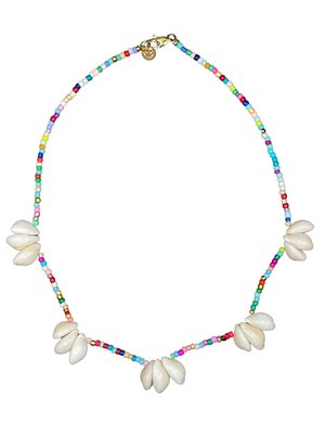 Bonnie Studios Woody shell necklace - mixed