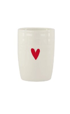 Zusss koffiemok rood hartje