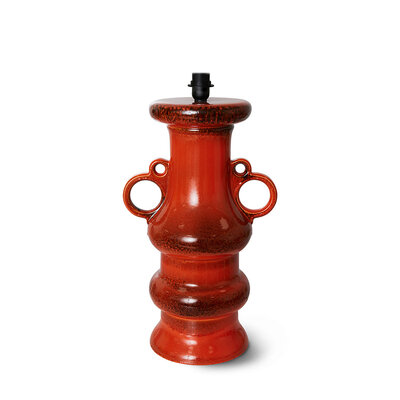 HKLIVING grand table base glazed orange