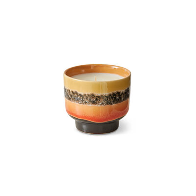 HKLIVING 70s ceramics small scented candle Tulum