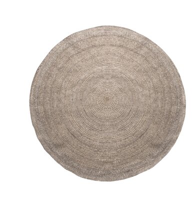 WOOOD Utopia vloerkleed rond naturel