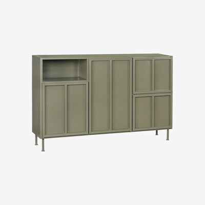 New Routz 4 deurs dressoir Ottawa olive green