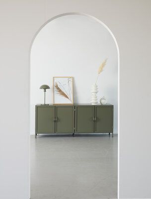 New Routz Detroit 4 deurs dressoir - Olive green