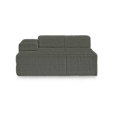 HKLIVING Brut Sofa Element Left Divan Wander, Army Green