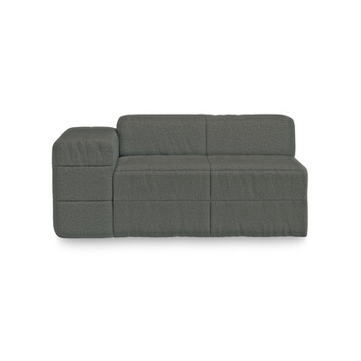 HKLIVING Brut Sofa Element Left Wander Army Green