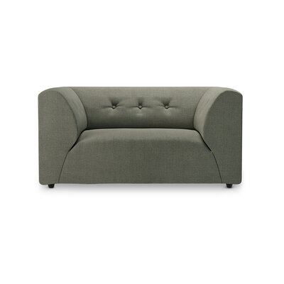 HKLIVING Vint Couch Element Loveseat Linen, Army Green