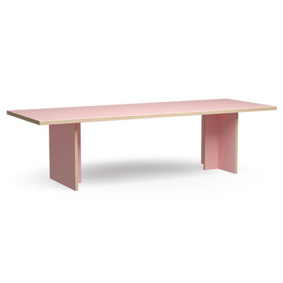 HKLIVING Dining Table Pink Rectangular 280cm