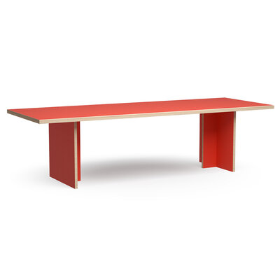 HKLIVING Dining Table Orange Rectangular 280cm