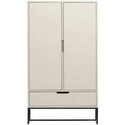 WOOOD Essentials Silas 2-Deurs Kast Grenen
