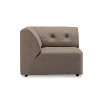 HKLIVING Vint Couch Element Left Pure Earth