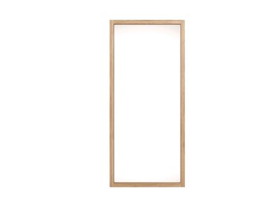 Ethnicraft light frame mirror oak