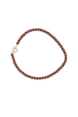 Zusss kralen ketting caramel