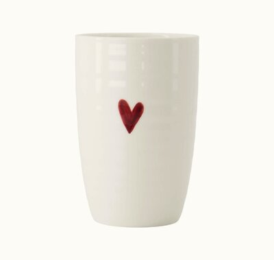 Zusss mok L hartje wit rood