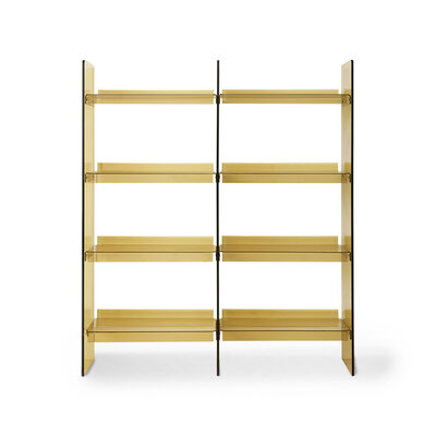 HKLIVING Modular Acrylic Cabinet 160cm Olive green