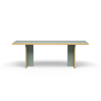 HKLIVING Dining Table Pale green 220cm