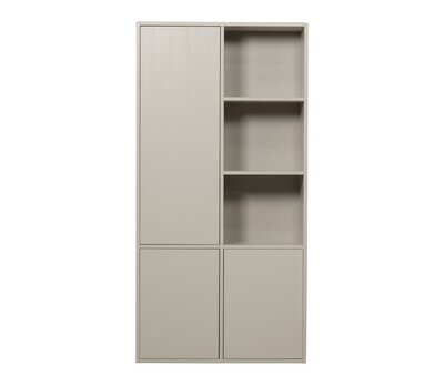 WOOOD Meggy Smalle Opbergkast Links 108cm Grenen Dust