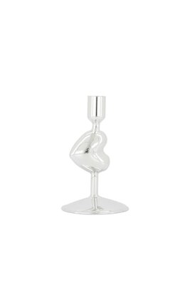 Zusss kandelaar glas hartje zilver