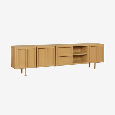 New Routz tv dressoir Calgary mustard