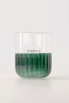 Zusss drinkglas sparkle transparant