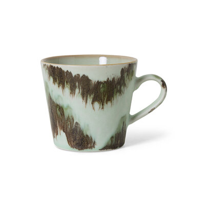 HKLIVING 70's ceramics Cappuccino Mugs Tide