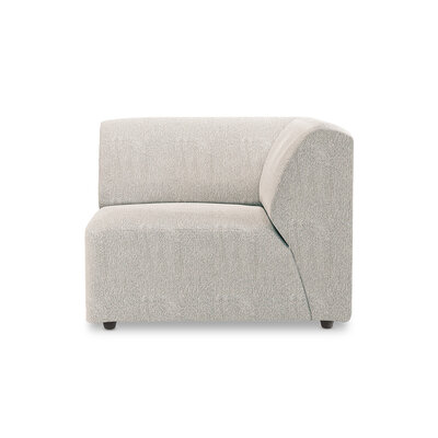 HKLIVING Jax couch: element right, sneak, light grey
