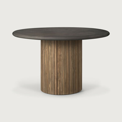 Ethnicraft Roller Max Outdoor Beton Tafel Donkergrijs Large