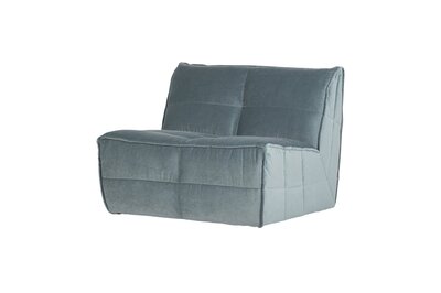 Vtwonen Cluster 1-zits element velvet turquoise blauw