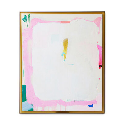 HKLIVING Framed artwork white sands 127x152cm