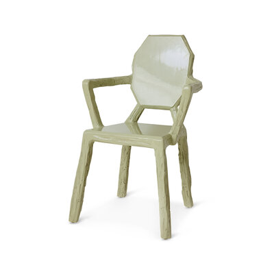 HKLIVING Medallion Chair Seafoam Green