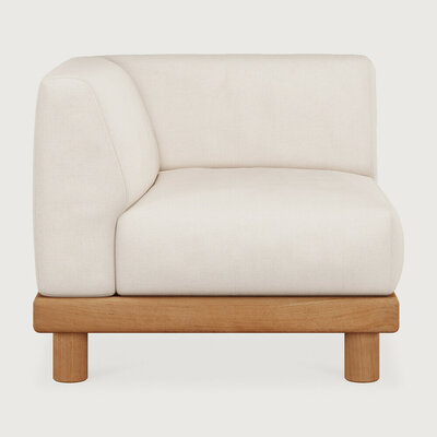 Ethnicraft Monocle Outdoor Modulaire Sofa Corner R-Arm