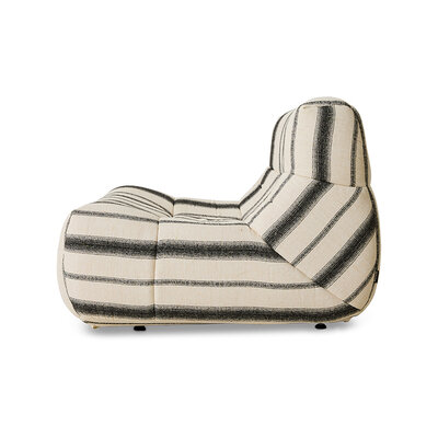 HKLIVING Lazy Lounge chair chalkstripe outdoor