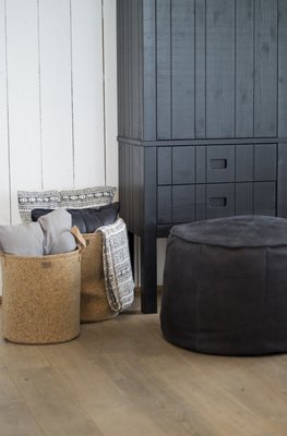 Fred de la Bretoniere: Giro ronde hocker kleur Super Black