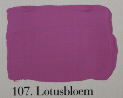 L'Authentique: Krijtverf lotusbloem 107