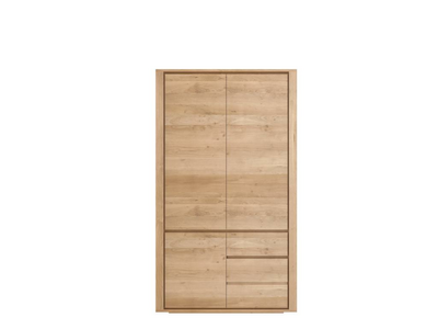 Ethnicraft oak Shadow Dresser 3 doors 2 drawers
