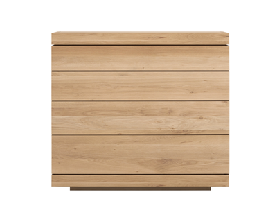 Ethnicraft Oak Burger chest of drawers