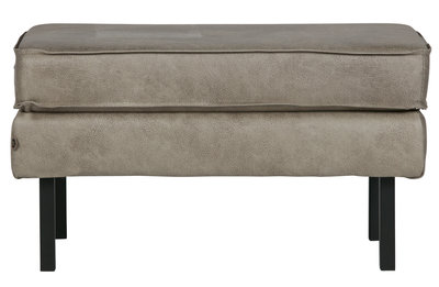 WOOOD Premium Rodeo hocker op poten elephant skin