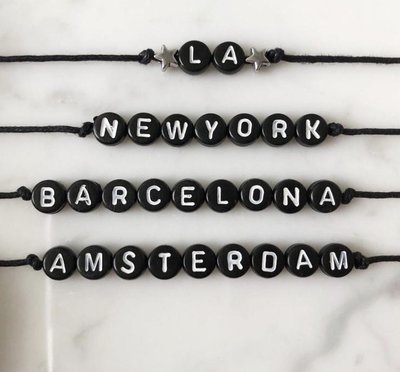 Joy's Label City bracelets