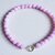 Bazou kralen ketting van natuursteen XL - lilac