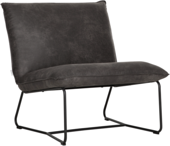 DTP Home River Fauteuil Delaware Charcoal