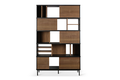 Ethnicraft Teak Oscar rack 5 sliding doors