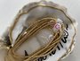 Joys Label golden Smiley elastisch armbandje handmade