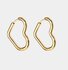 Baixa Jewelry Heart hoops